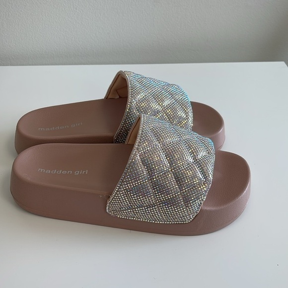 Madden Girl Estie Blush Mult Shoes Size 9 - Picture 5 of 6